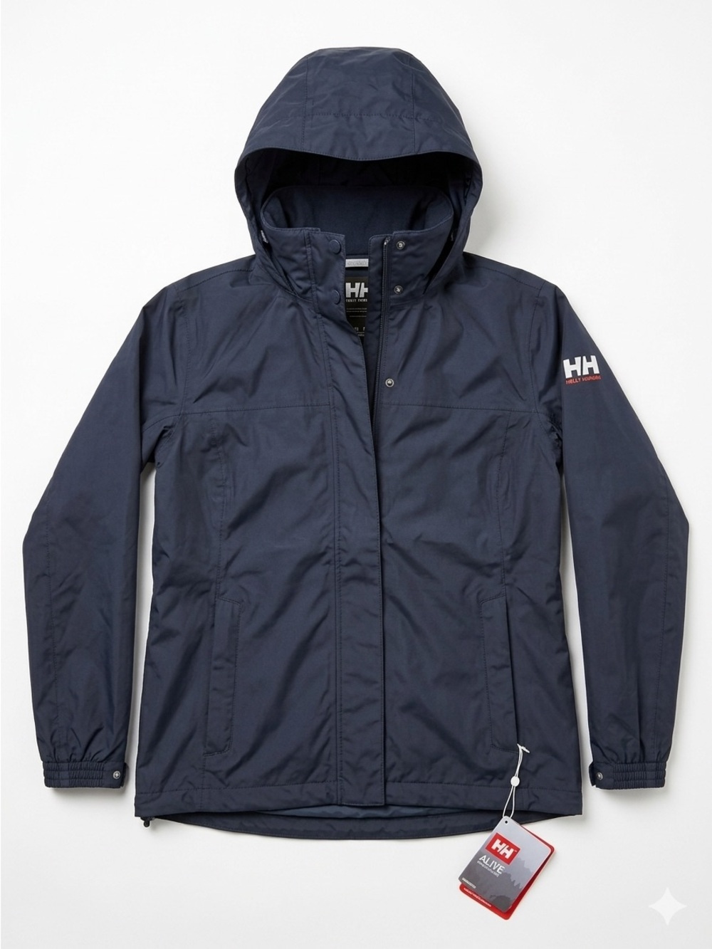Women's Helly Hansen Seven J Rain Jacket NAVY, Size: XL